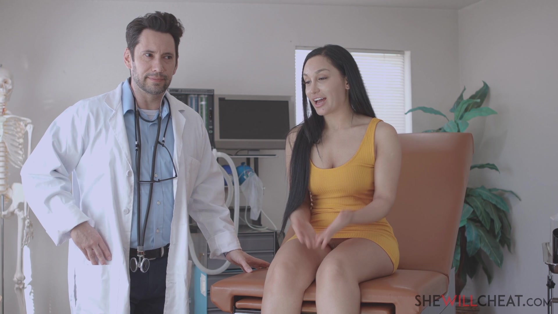 Gabi Paltrova – Gets A Very Personal Exam From Her Doctor