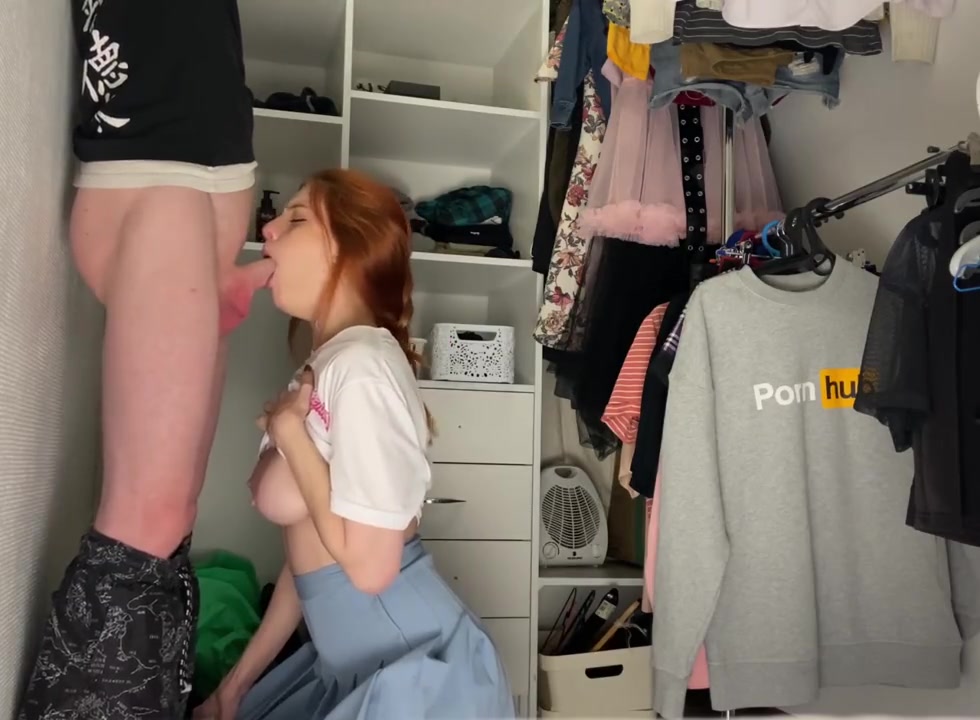 AnnSweetBaby – Teenagers locked themselves in the dressing room and fucked passionately