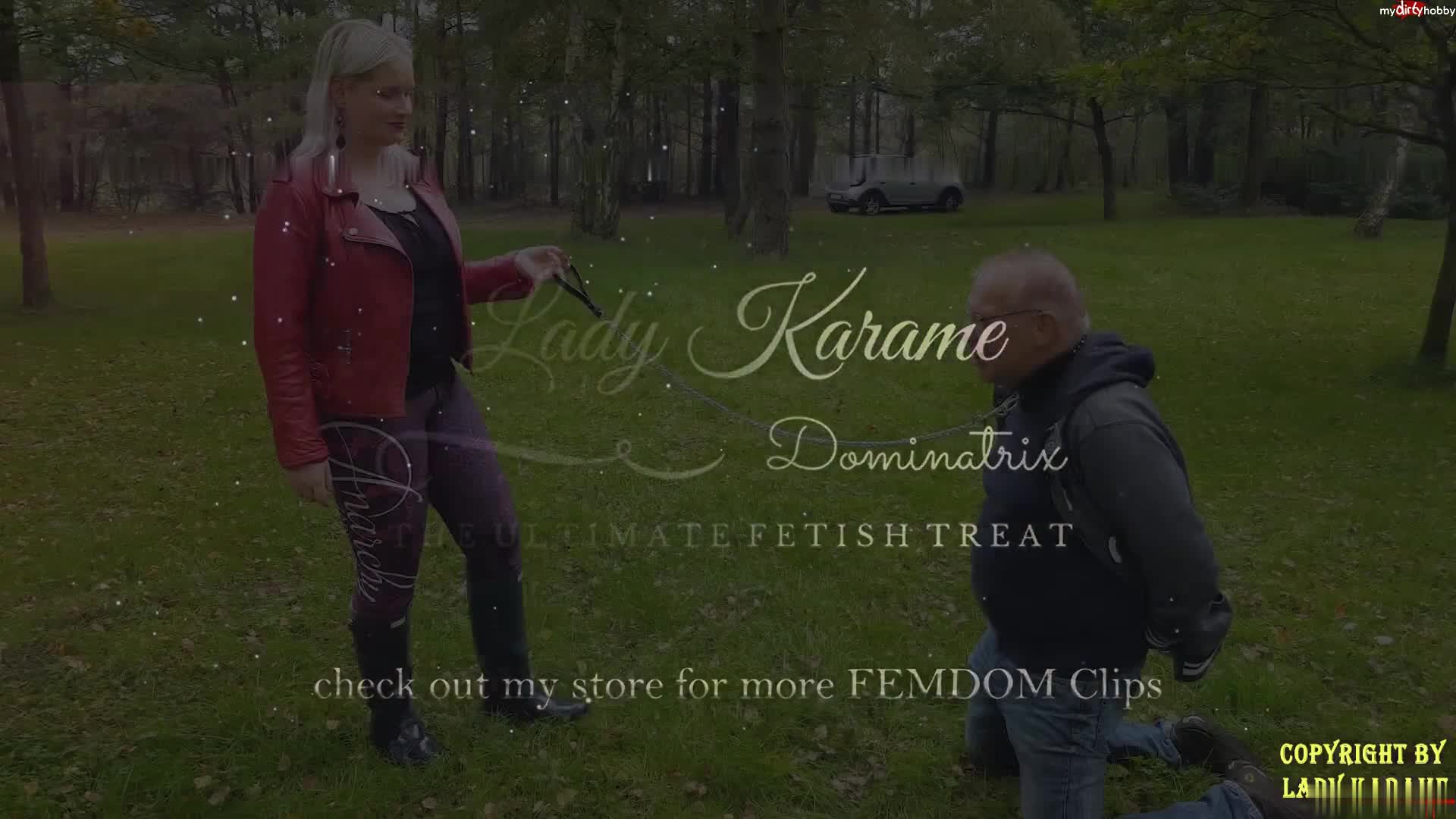 LadyKarame – Ballbusting in freier Wildbahn