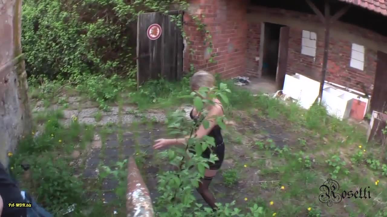 RonnyRosetti – Outdoor Gesichtsfick mit Blondine
