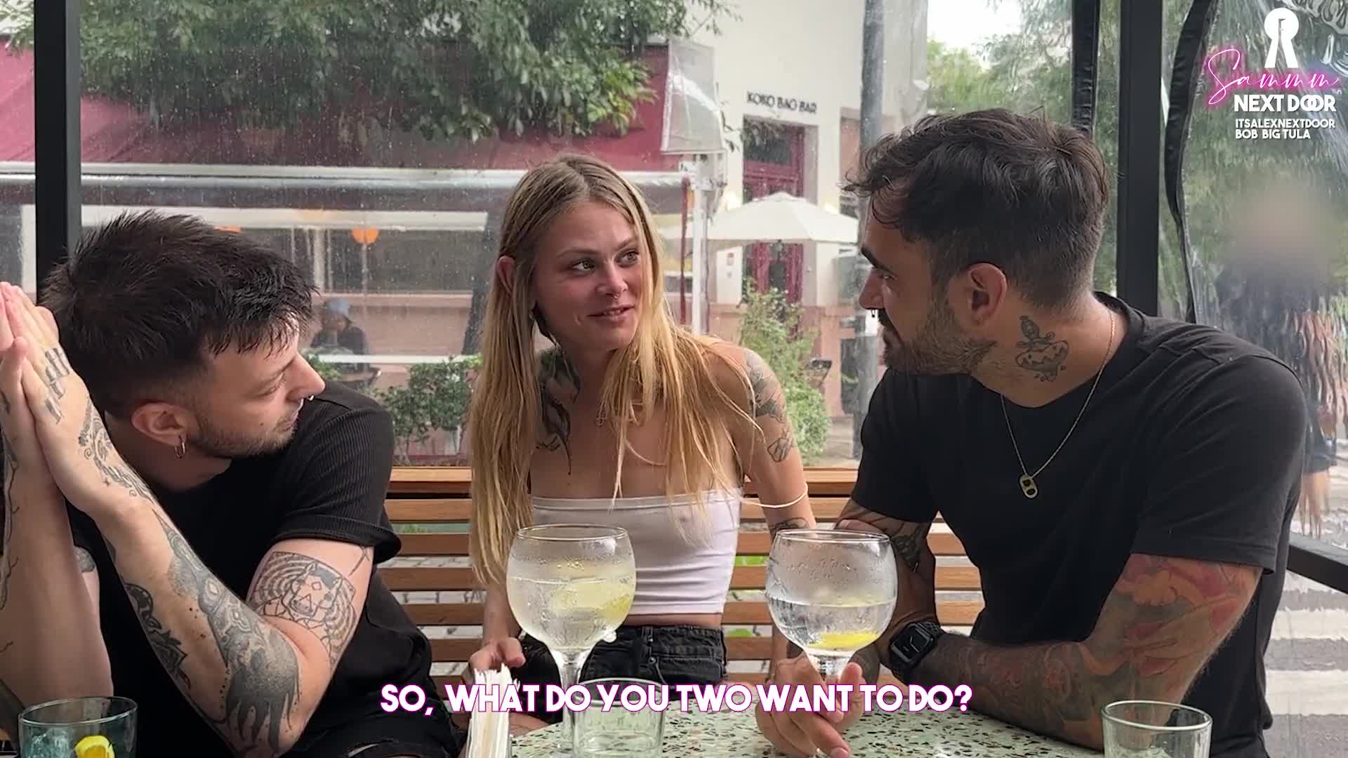 Sammm Next Door – American travel slut gets first DP by two latinos in Buenos aires ft. BOB BIG TULA