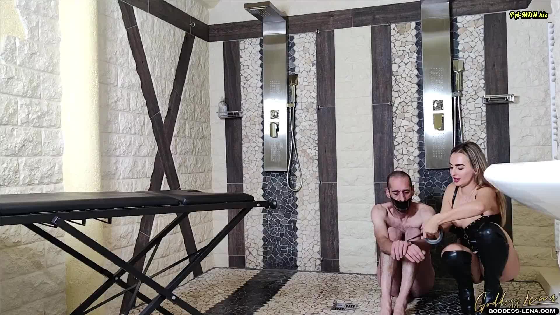 Goddess_Lena – Erbärmliches Piss-sklavenschwein